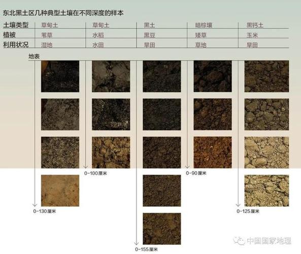 中国土壤5种颜色中国土壤5种颜色分布中国的土地到底有多美